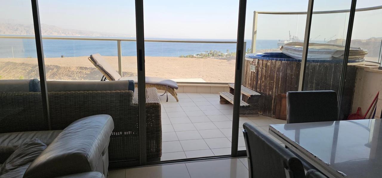 Top-Luxury Exclusive Аpt With Jacuzzi In Front Of The Sea Ейлат Екстер'єр фото