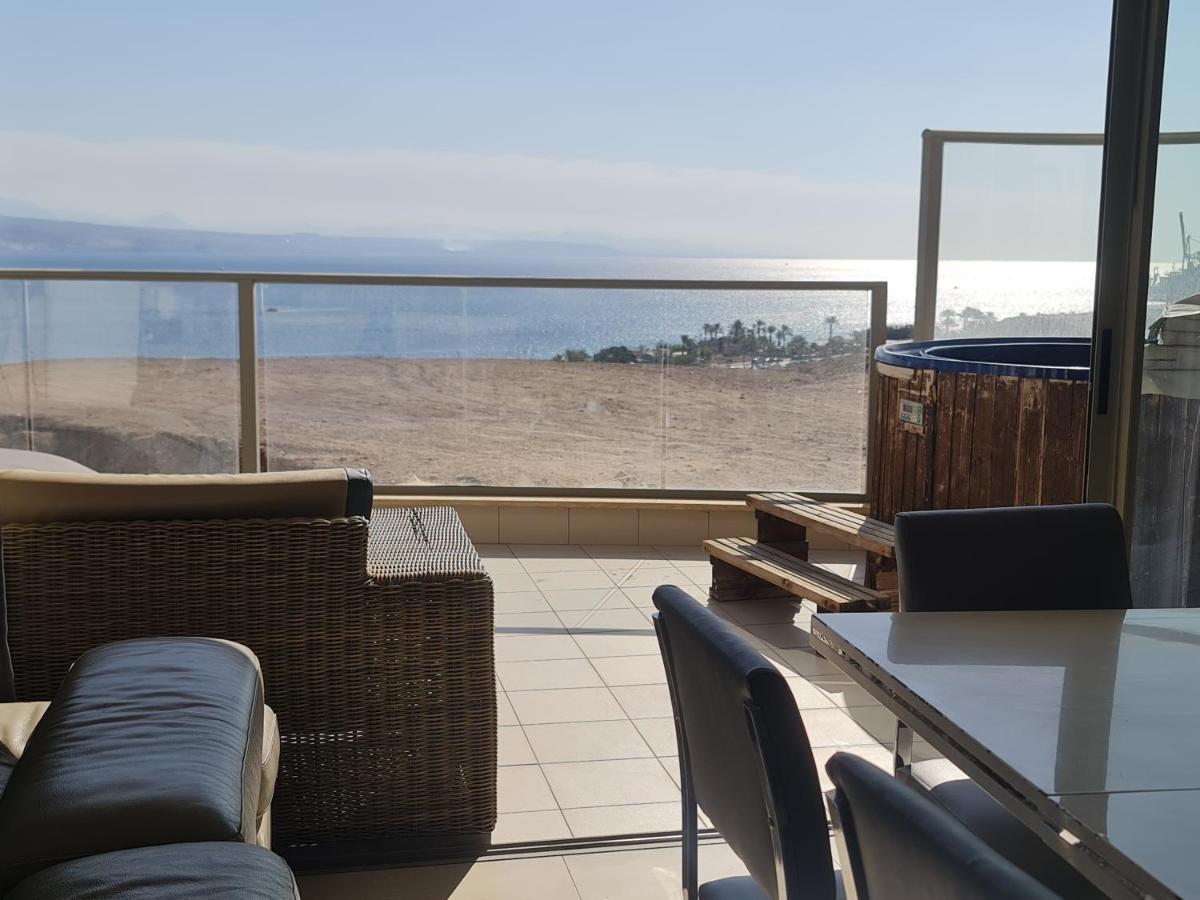 Top-Luxury Exclusive Аpt With Jacuzzi In Front Of The Sea Ейлат Екстер'єр фото