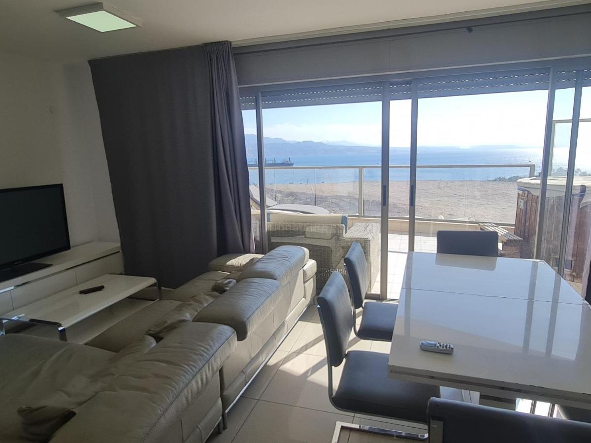 Top-Luxury Exclusive Аpt With Jacuzzi In Front Of The Sea Ейлат Екстер'єр фото